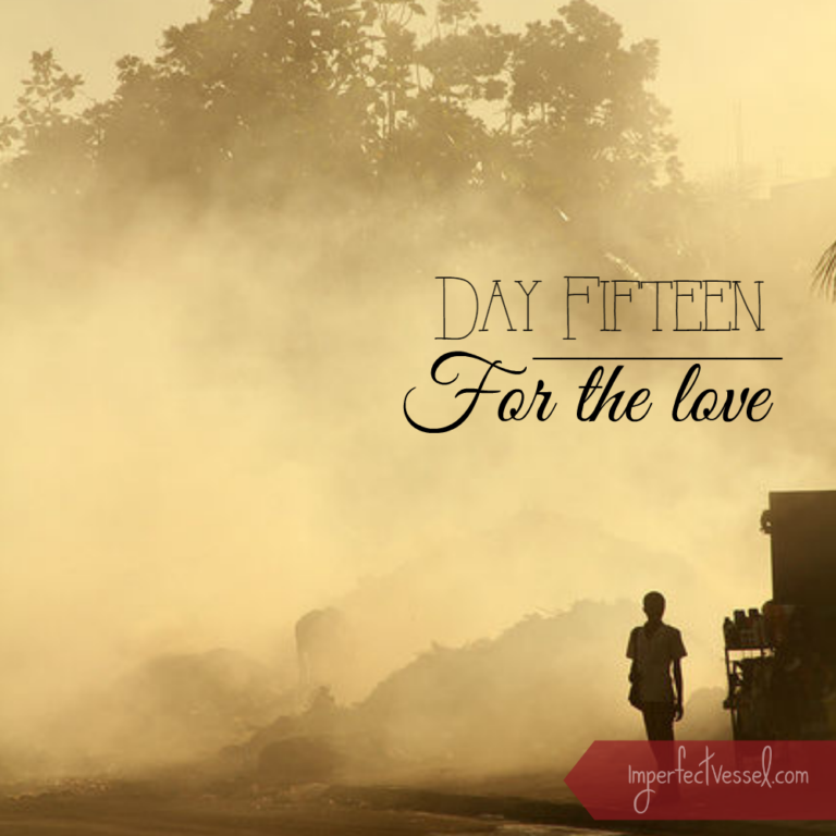 Day Fifteen // For the Love