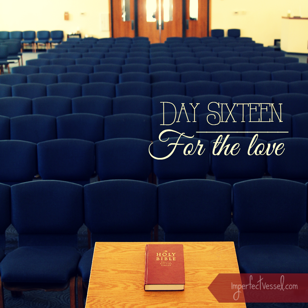 Day Sixteen // For the Love