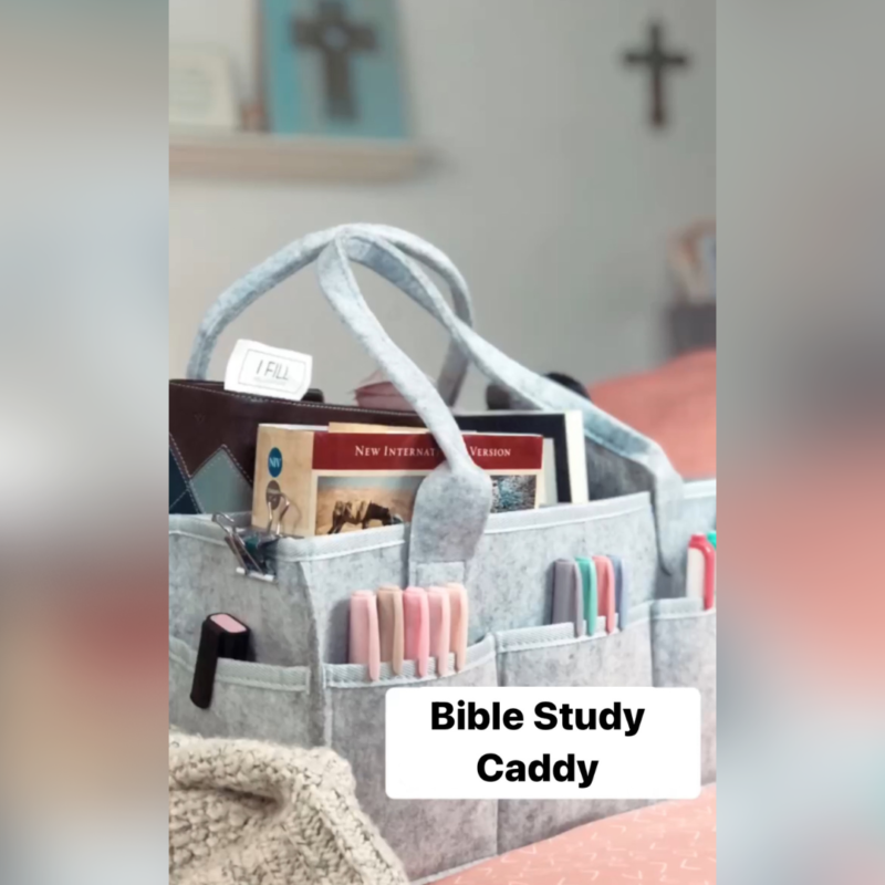 Bible Study Caddy | Intentional Filling