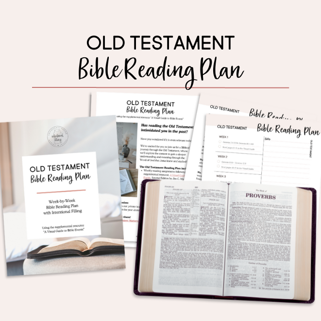 Old Testament Reading Plan | Intentionalfilling.com