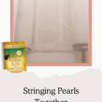 Stringing Pearls Together - Blog Post from "Sitting at the Feet of Rabbi Jesus" Online Study | Intentionalfilling.com