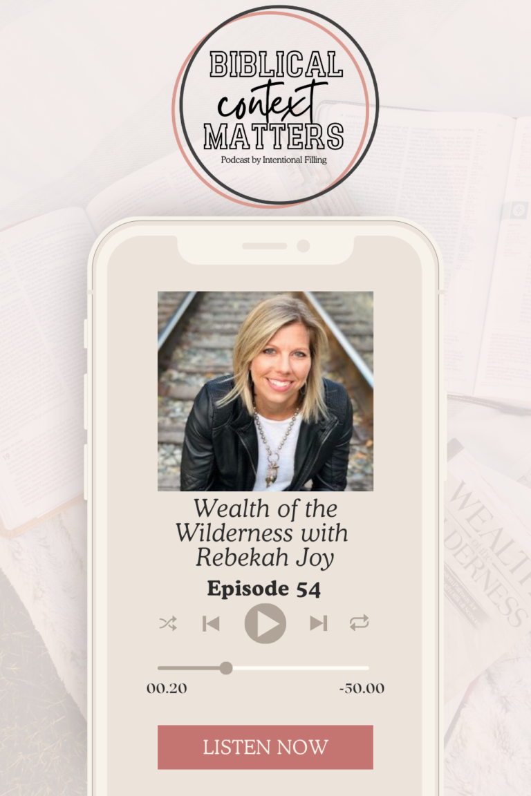 Episode 54: Wealth of the Wilderness with Rebekah Joy - Let's Grow Podcast with Bree | Intentionalfilling.com