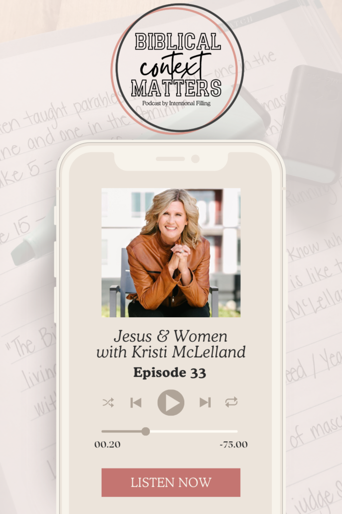 Episode 33: New Lens Biblical Studies with Kristi McLelland - Let's Grow Podcast with Bree | Intentionalfilling.com