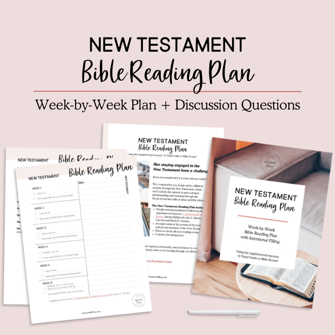 New Testament Reading Plan | Intentionalfilling.com