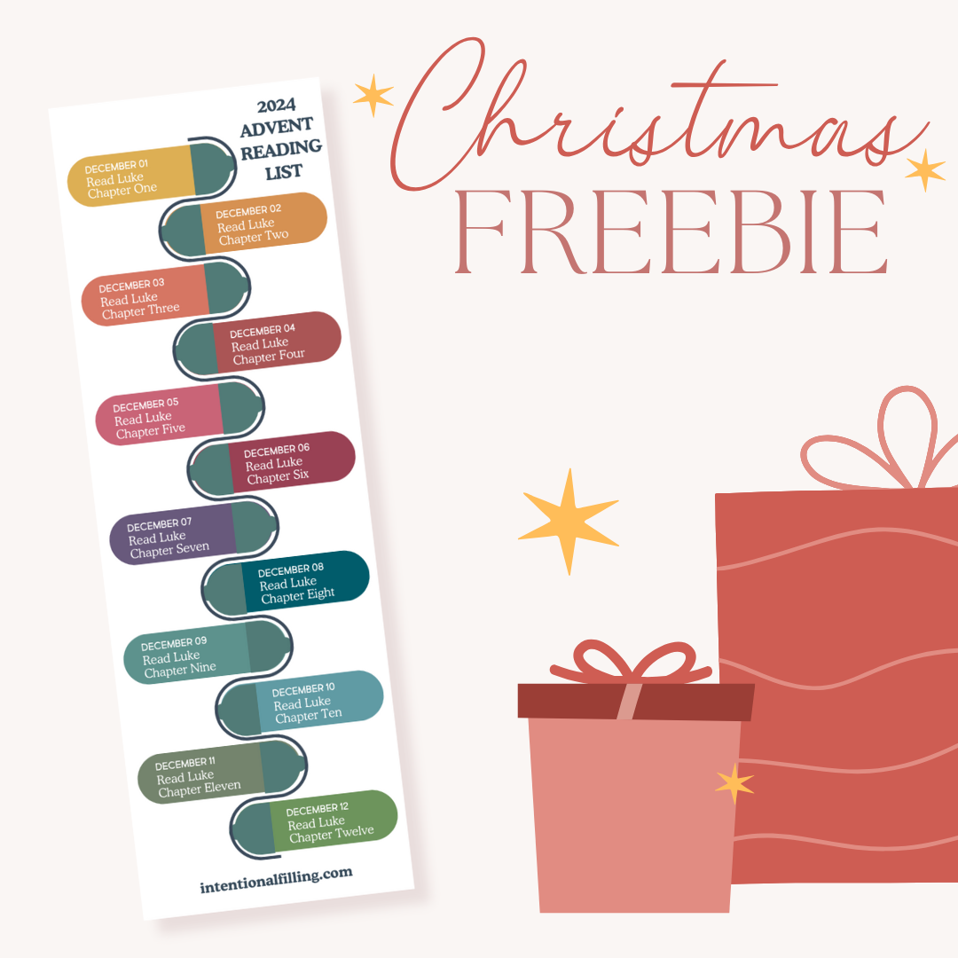 Advent Bible Reading Plan | Intentionalfilling.com